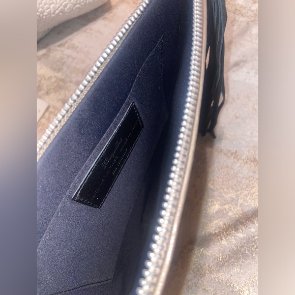 Garuglieri Genuine leather clutch made in Italy - Picture 4 of 5